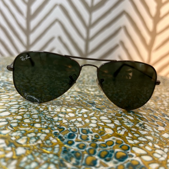 RayBan Accessories Rayban Kids Aviator Junior Sunglasses W Case